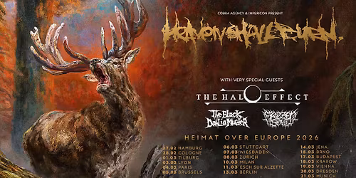 HEAVEN SHALL BURN - JENA - HEIMAT OVER EUROPE 2026 Tour