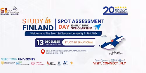 Spot Assessment Day : Study in Finland