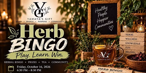 Herb Bingo: Game Night