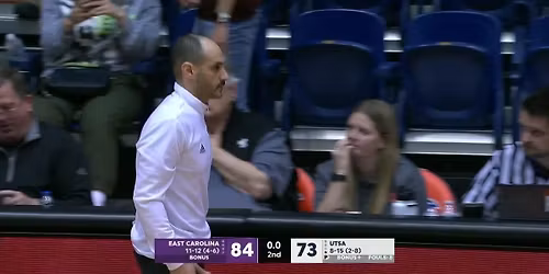 UTSA Roadrunners at East Carolina Pirates Mens Basketball at Williams Arena at Minges Coliseum