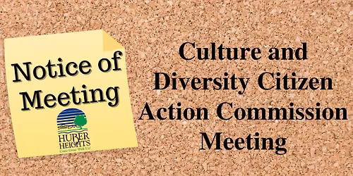 Culture & Diversity Citizen Action Commission Meeting
