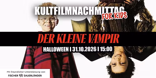 Kultfilmnachmittag for Kids: Der kleine Vampir