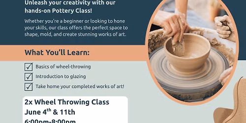 Pottery Wheel Throwing Classes