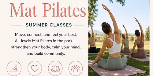 Summer Pilates at Country Estates Park