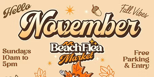 Puppy Day Beach Flea Market