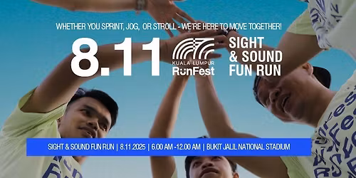 KL RUNFEST SIGHT & SOUND FUN RUN 2025