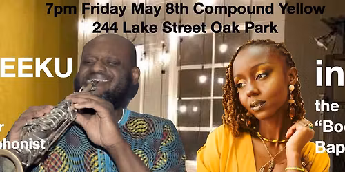 Abeeku and inga at Compound Yellow