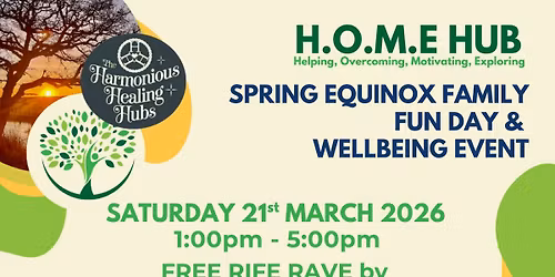 H.O.M.E Hub Spring Equinox Family Fun and Well-being Day 