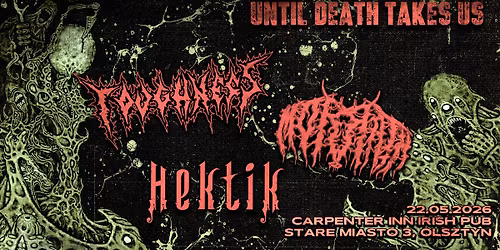 Toughness \/ Morrath \/ Hektik - 22 V 2026 -  Carpenter Inn Irish Pub, Olsztyn