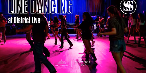 Line Dancing at District Live with Step South