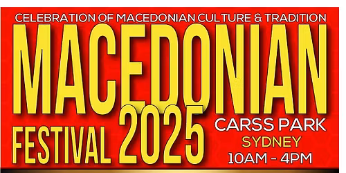 MACEDONIAN CULTURAL FESTIVAL