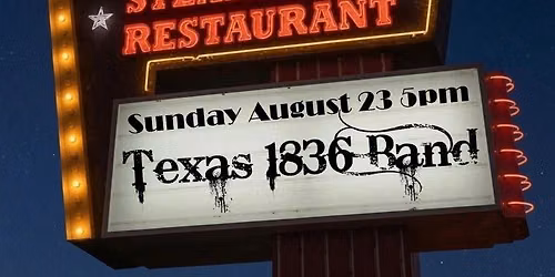 Texas 1836 Band Live at T-Bone Tom's in Kemah.