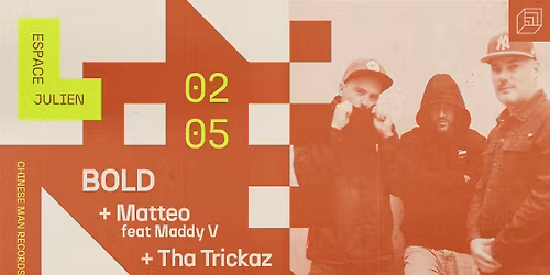 CHINESE MAN RECORDS PARTY [ESPACE JULIEN]