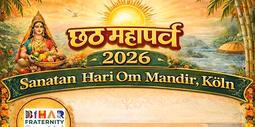 Chhath Mahaparv 2026 @ Cologne-DE