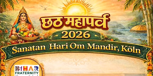 Chhath Mahaparv 2026 @ Cologne-DE
