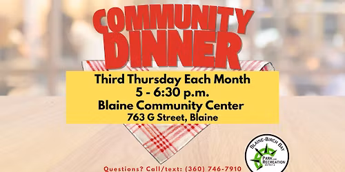 Monthly Community Dinner