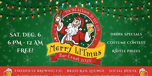 \ud83c\udf84 Merry LITmas Bar Crawl \ud83c\udf85