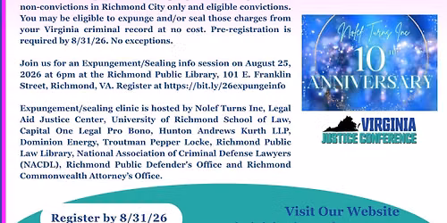 2026 Sincere Allah Expungement\/Sealing Clinic