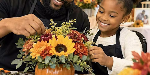 Daughter's & Dads Fall for Flowers