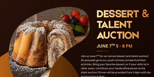 Dessert & Talent Auction