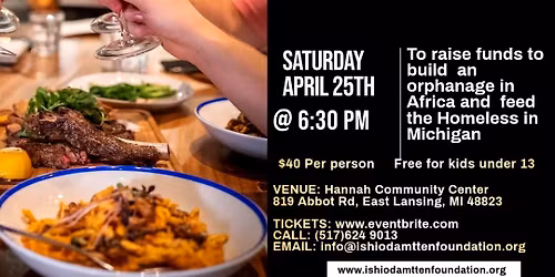 Charity Fundraising Dinner