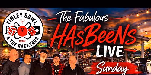 The fabulous HAsBeeNs LIVE at The Backyard Patio
