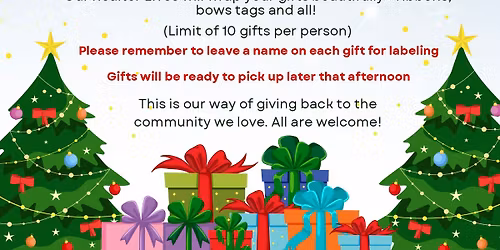 Masiello's Holiday Helping Hands Free Gift Wrapping Event