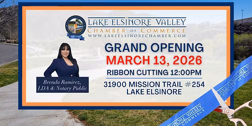 Brenda Ramirez, LDA & Notary Public Grand Opening & Ribbon Cutting Ceremony