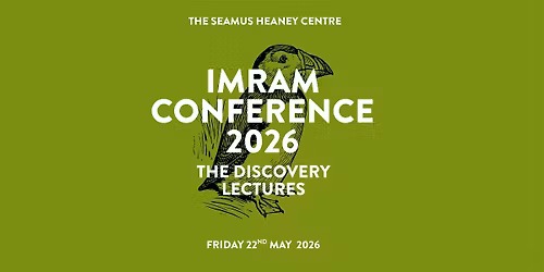 IMRAM Conference 2026: the Discovery Lectures