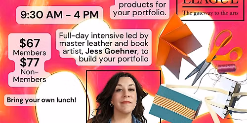 Bookmaking Teen Master Art Workshop with Jess Goehner