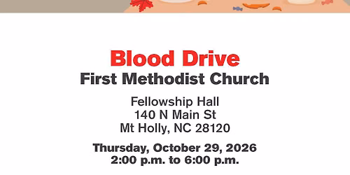 October Blood Drive
