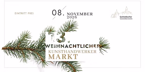 13. Weihnachtlicher Kunsthandwerkermarkt