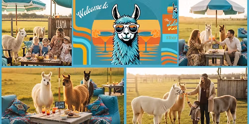 The Llama Lounge - Outdoor Elixir Lounge w/ Free Roaming Llamas