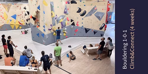 [May 2026] Bouldering 101: Climb and connect (4-week course, 6 spots left) 