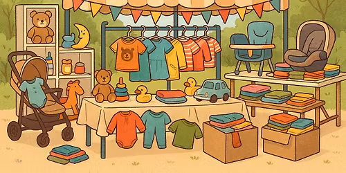 Bruktmarked for barnekl\u00e6r og -utstyr: Kj\u00f8p og salg