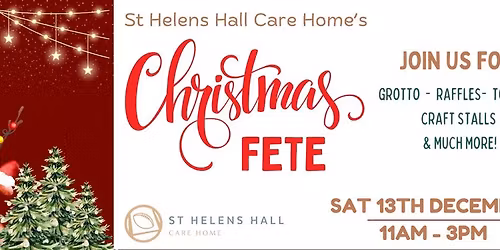 St Helens Hall - Christmas Fete