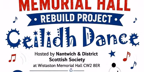 Fundraising Ceilidh for Wistaston Memorial Hall