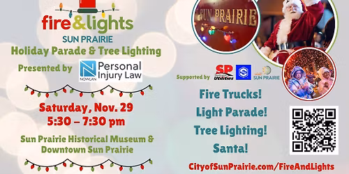 Fire & Lights Holiday Parade & Tree Lighting