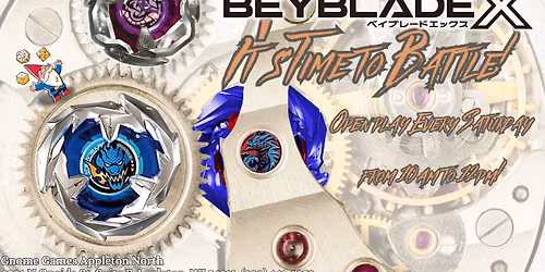 Beyblade X Open Play at Gnome Games Appleton North
