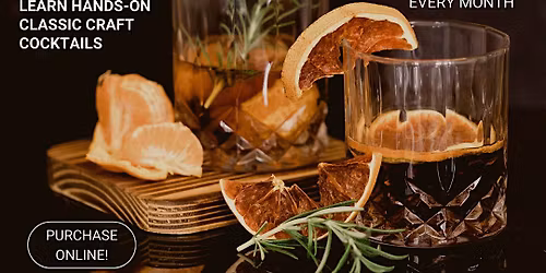 Learn Hands-on Speakeasy Classic & Original Craft Cocktails