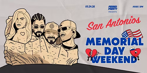 MEMORIAL DAY WEEKEND - Latin Party at San Antonios NYC