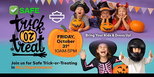 \ud83c\udf83 Safe Trick or Treat at Harley-Davidson of Sacramento