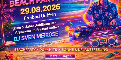 Aquarena Im Freibad Ueffeln 90er Jahre Open Air