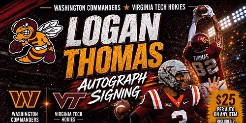 Logan Thomas Autograph Signing 