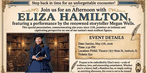 Afternoon with Eliza Hamilton