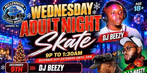 Wednesday Adult Night Skate