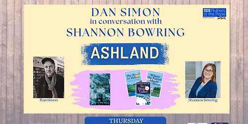 Authors at the Pope: DAN SIMON in conversation with SHANNON BOWRING
