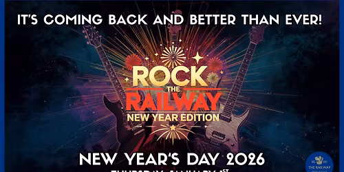 Rock the Railway 2026: New Year Edition!
