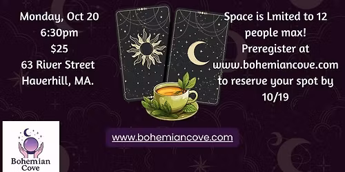 Mystic Brews: Montly Tea & Tarot Social Night