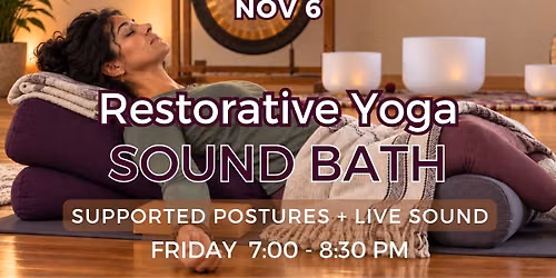 Restorative Yoga Sound Bath
